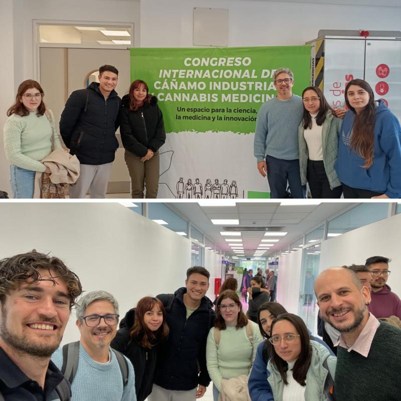 BIOTECNOLOGÍA UNPAZ: PRESENTAN RESULTADOS DE INVESTIGACIÓN EN EL II CONGRESO INTERNACIONAL DE CÁÑAMO INDUSTRIAL Y CANNABIS MEDICINAL