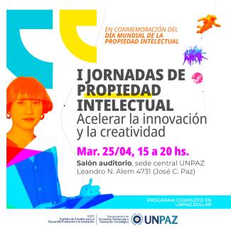 I JORNADAS DE PROPIEDAD INTELECTUAL. ACELERAR LA INNOVACIÓN Y LA CREATIVIDAD