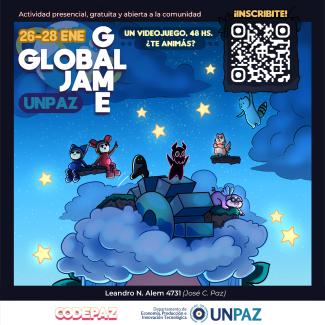 Se viene una nueva edición de la Global Game Jam en la UNPAZ