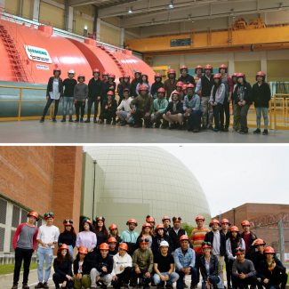 De la teoría a la práctica: Estudiantes de la Tecnicatura Universitaria en Tecnologías industriales visitaron Atucha