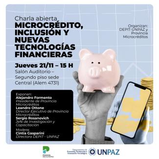 Microcrédito, inclusión y nuevas tecnologías financieras 