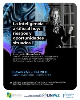 La inteligencia artificial hoy: riesgos y oportunidades situados