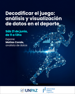 Charla abierta sobre análisis y visualización de datos en el deporte