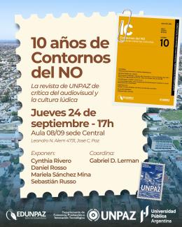 UNPAZ presenta el décimo número de la revista Contornos del NO - UNPAZ